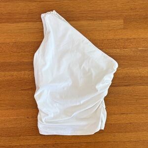 White One-Shoulder Top